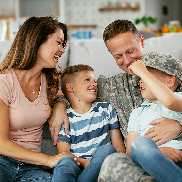 Family spending time together