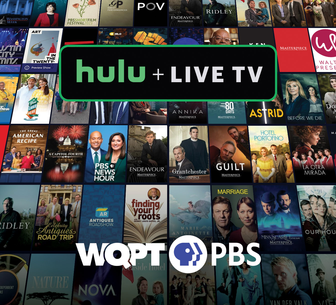 WQPT PBS is now on Hulu
